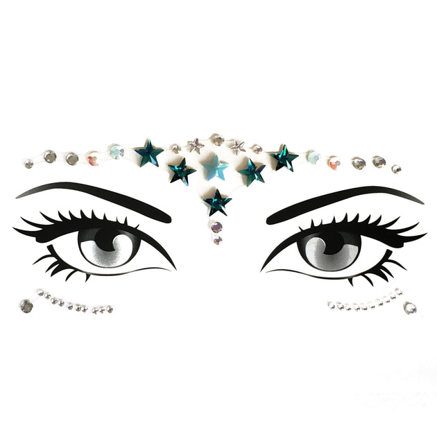 Shop Glitter Me Up Starlight Face Jewels