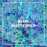 Blue Butterfly Glitter - Starlight