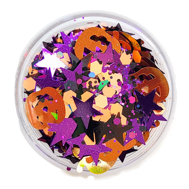 Spooky Halloween Chunky Glitter - Starlight