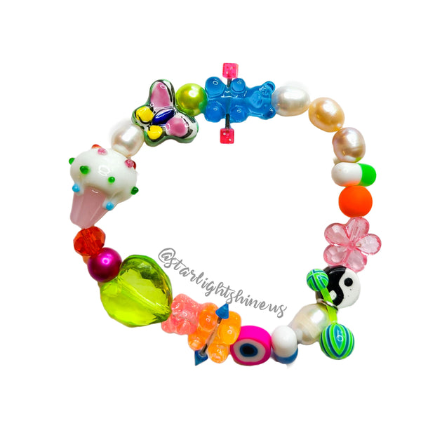 Pierced Gummy Bear Bracelet