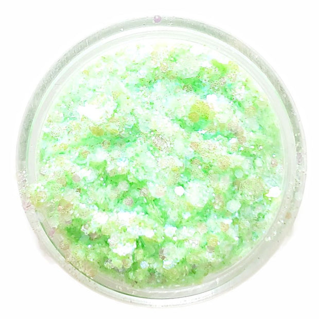 Baby Lime Chunky Glitter - Starlight