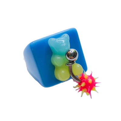 Pierced Popsicle Chunky Ring
