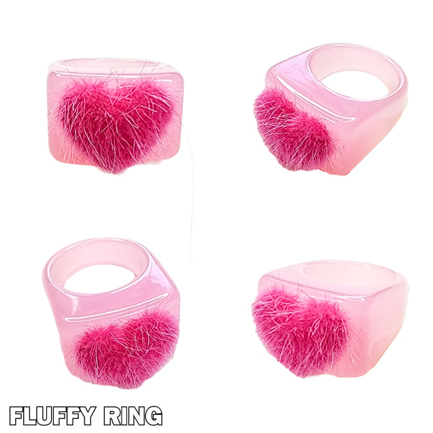 Fluffy Chunky Ring