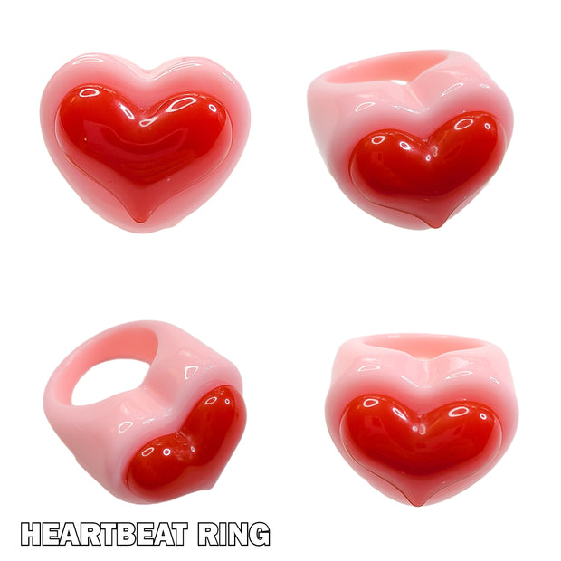 Heartbeat Chunky Ring