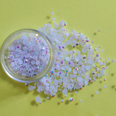 White AB Loose Rhinestones - Starlight