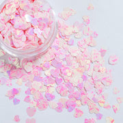 Merged Pink Heart Glitter - Starlight