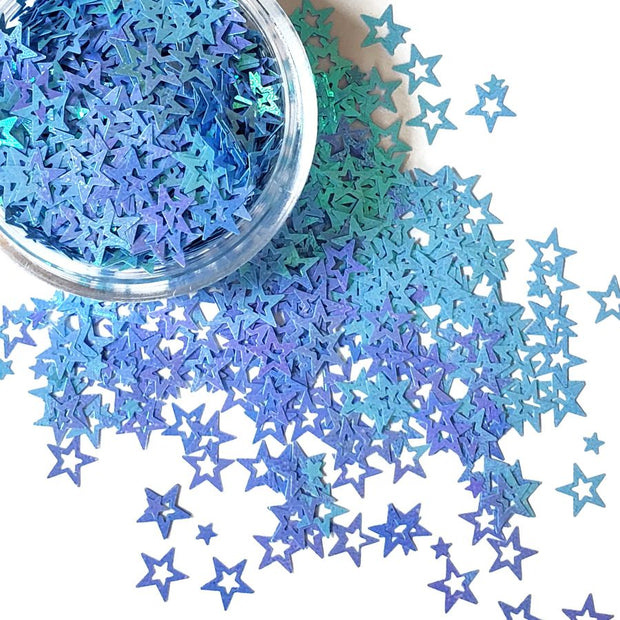 Blue Star Glitter - Starlight