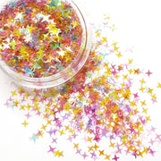 Confetti 4-Point Star Glitter - Starlight