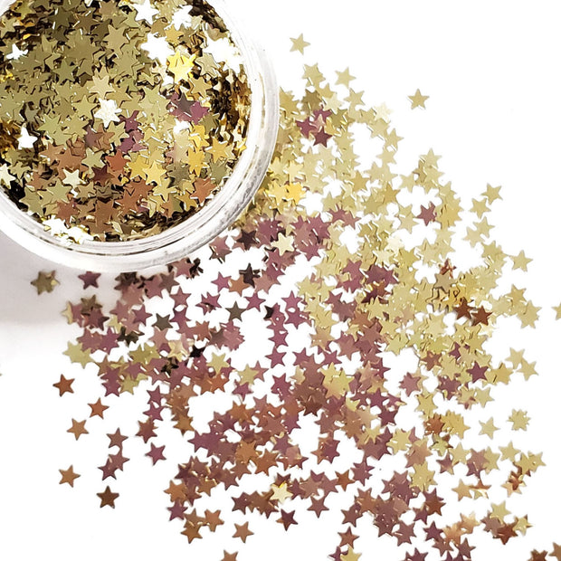 Mini Gold Star Glitter - Starlight