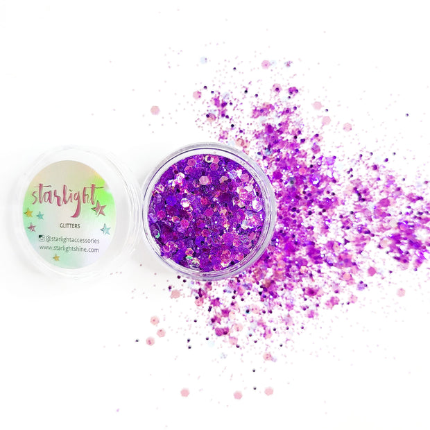 Purple Halloween Chunky Glitter - Starlight