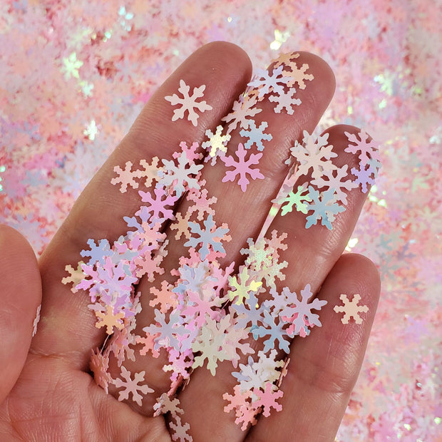 Snowflakes Glitter - Starlight