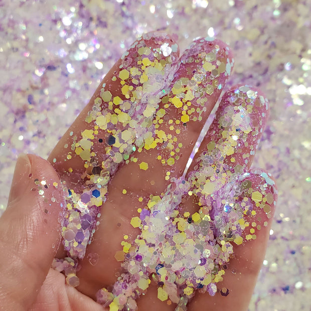 Lavender Chunky Glitter - Starlight