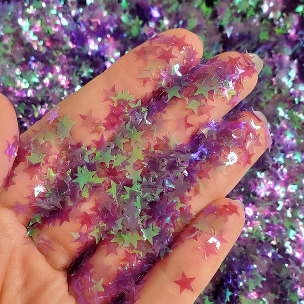 Purple Star Glitter - Starlight