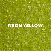 Neon Yellow Chunky Glitter ( UV reactive) - Starlight