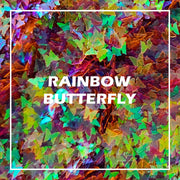 Rainbow Butterfly Glitter (UV reactive) - Starlight