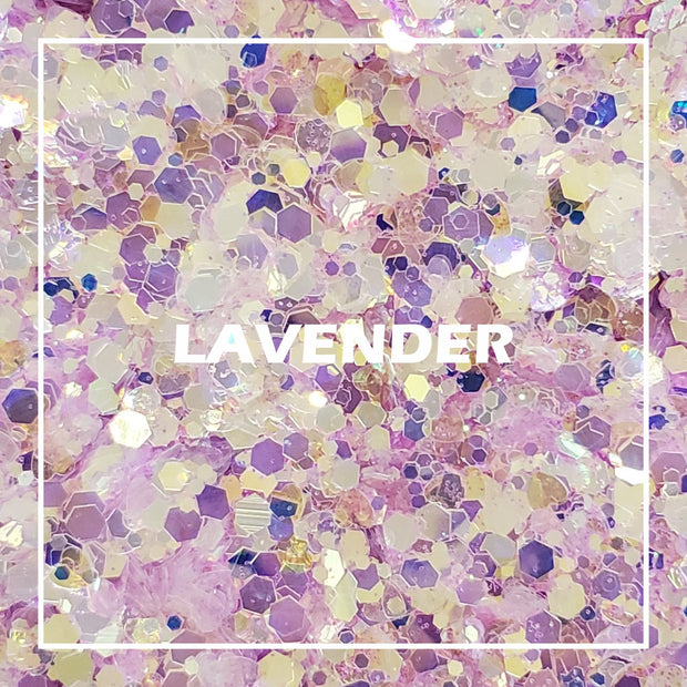 Lavender Chunky Glitter - Starlight