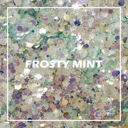 Frosty Mint Chunky Glitter - Starlight