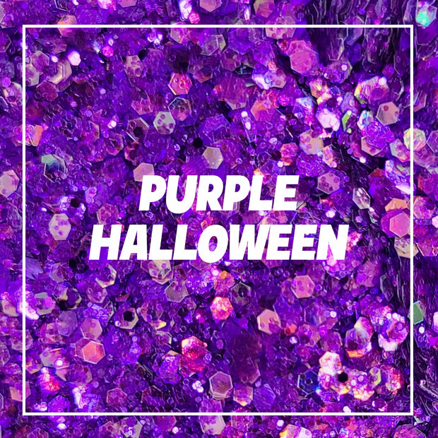 Purple Halloween Chunky Glitter - Starlight