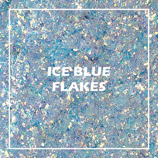 Ice Blue Glitter Flakes - Starlight