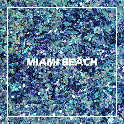 Miami Beach Chunky Glitter - Starlight