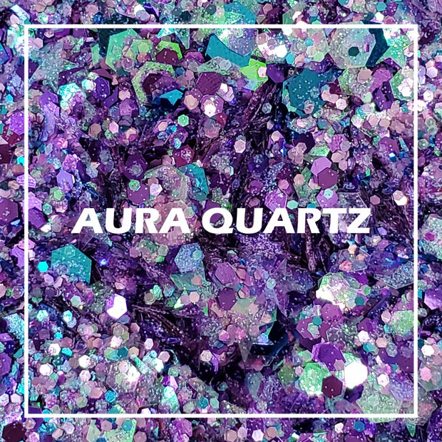 Aura Quartz Chunky Glitter - Starlight