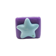 Blue Star Chunky Ring