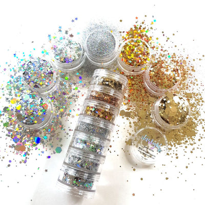 Glam Chunky Glitter Set - Starlight